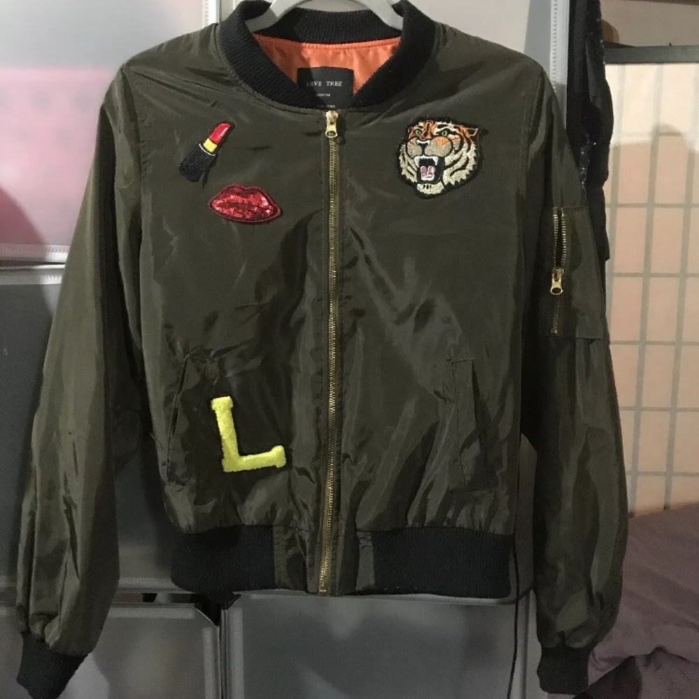 Love Tree Bomber Jacket